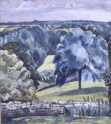 Cotswold-Landschaft von Paul Nash