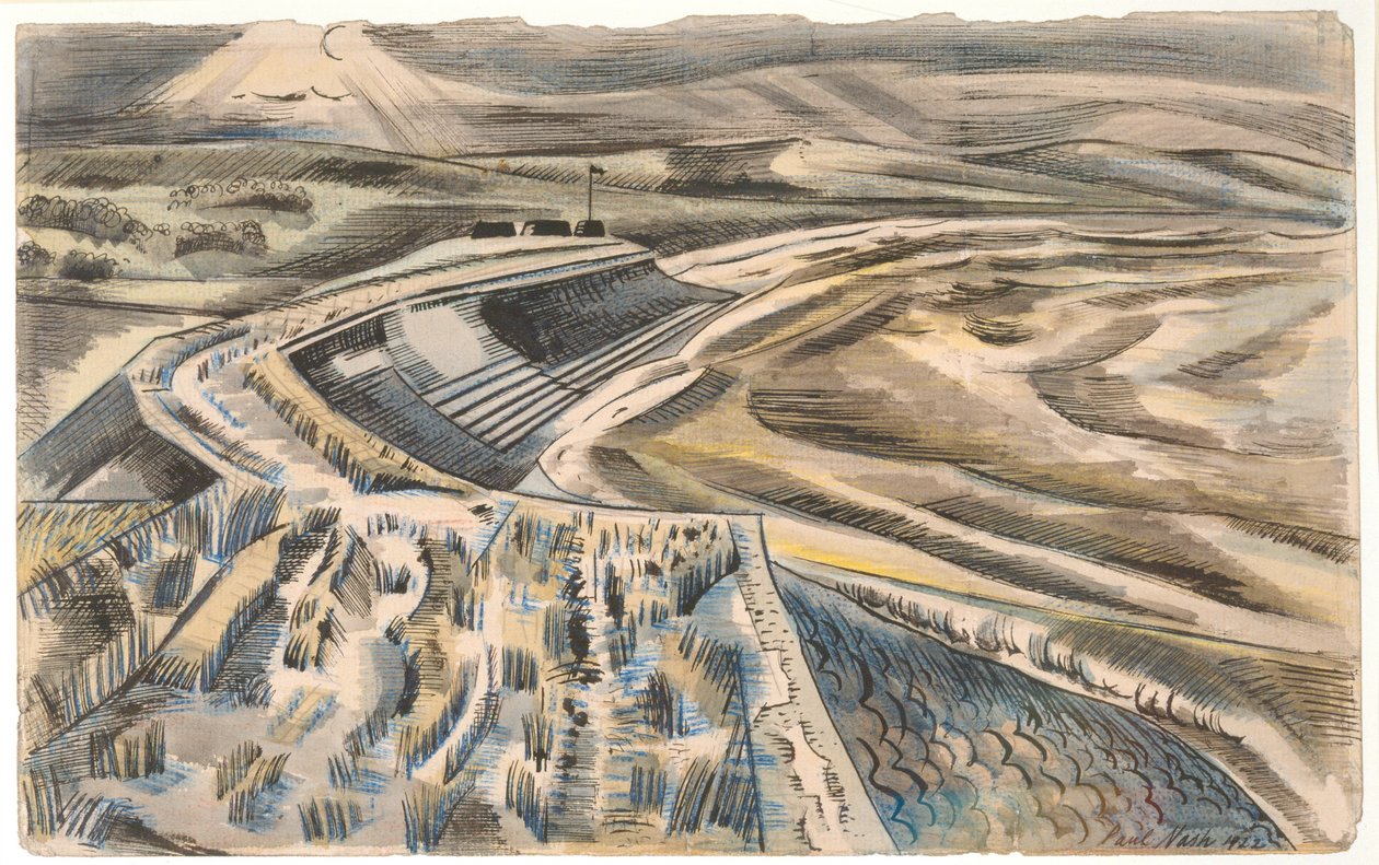 Dymchurch, Kent von Paul Nash