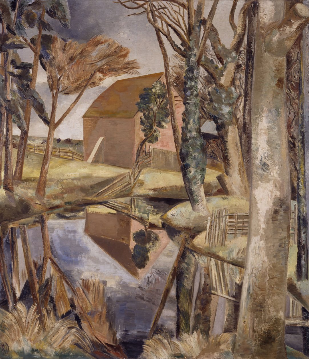 Oxenbridge-Teich von Paul Nash