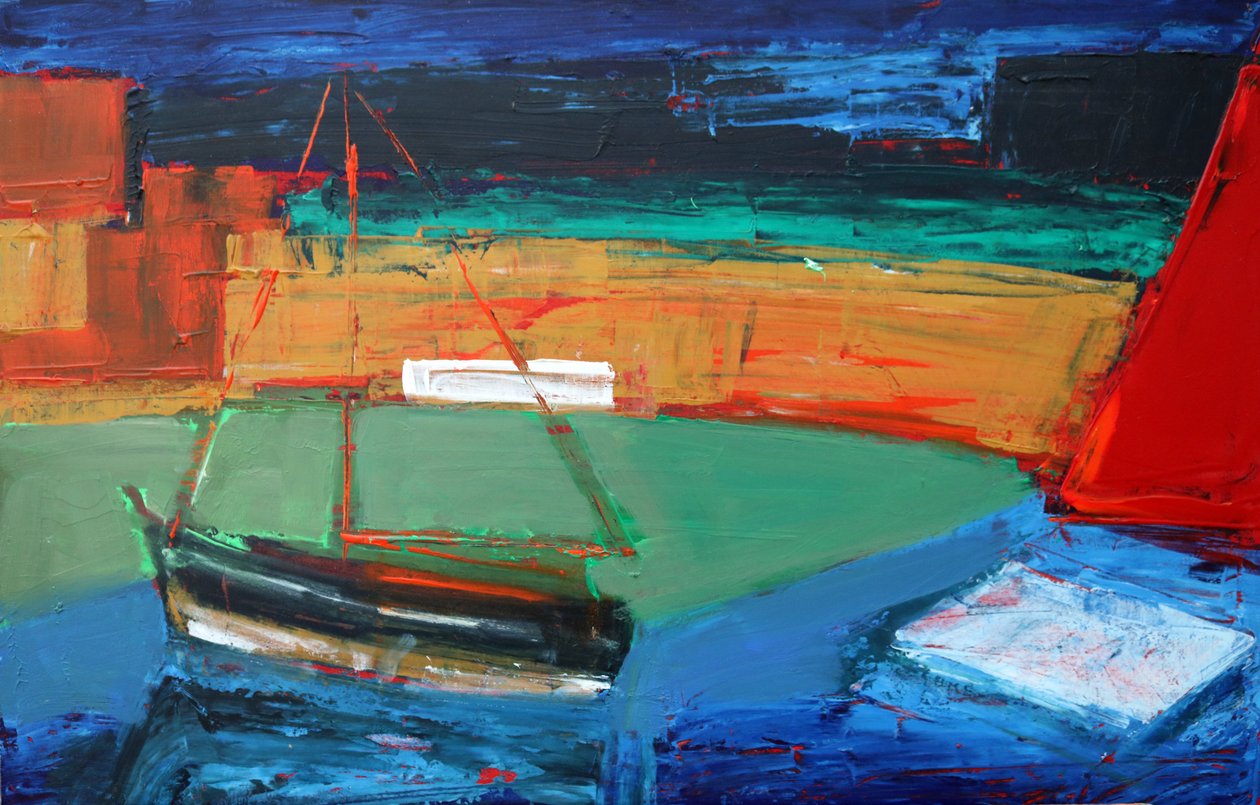 Abstrakte Boote von Paul Powis