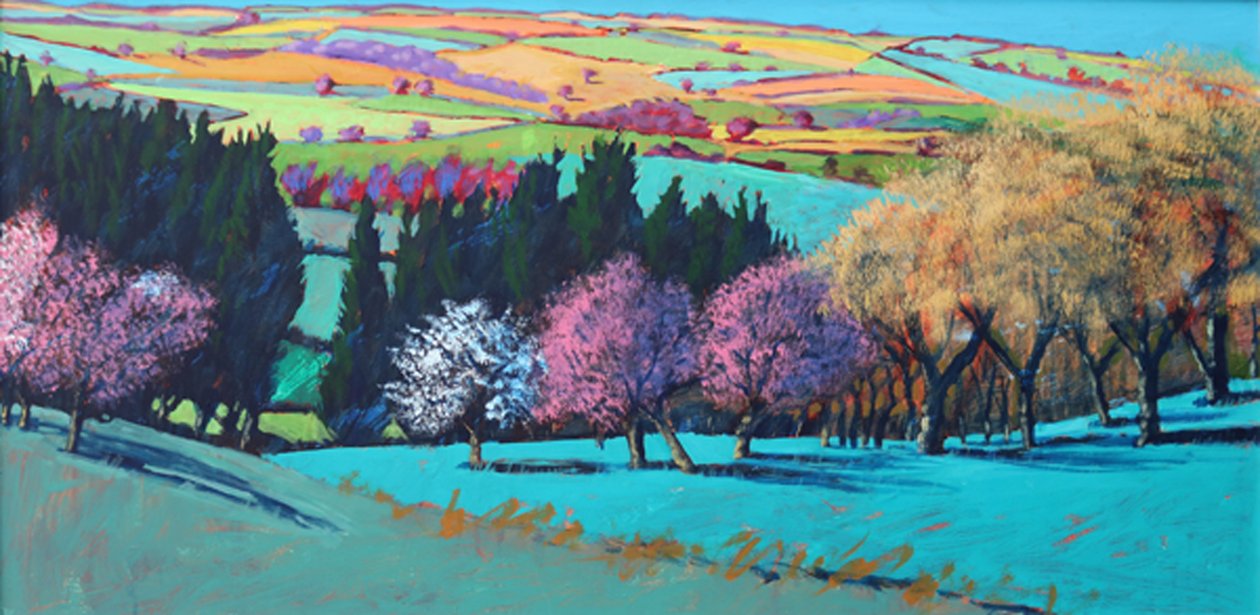 Teme Valley April von Paul Powis