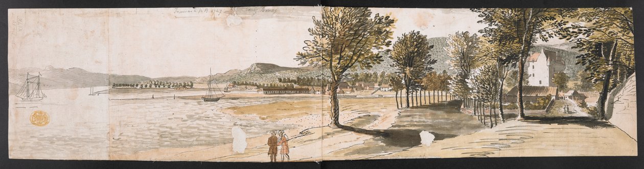 Ansicht von Inveraray von Paul Sandby