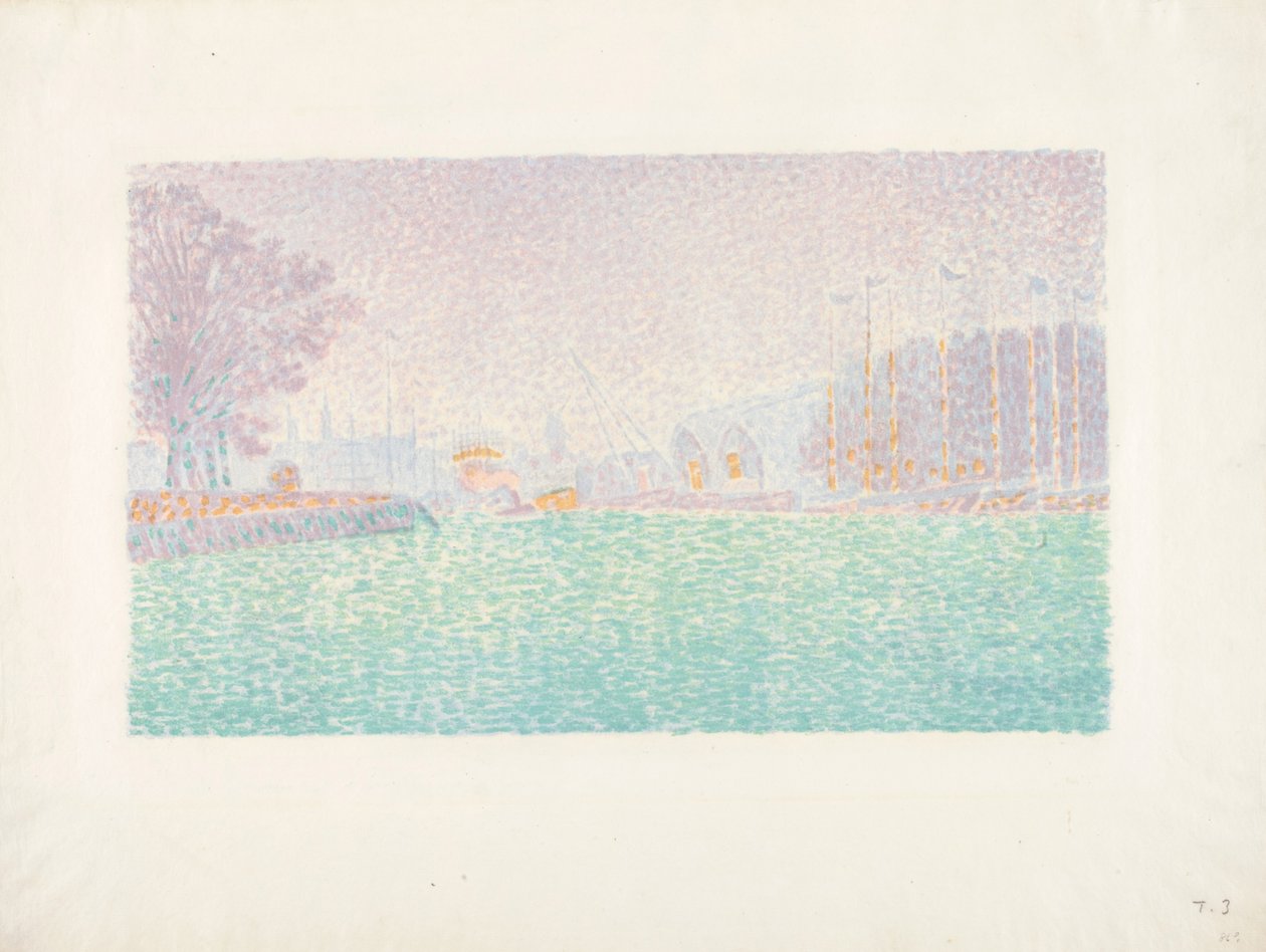 In Vlissingen von Paul Signac