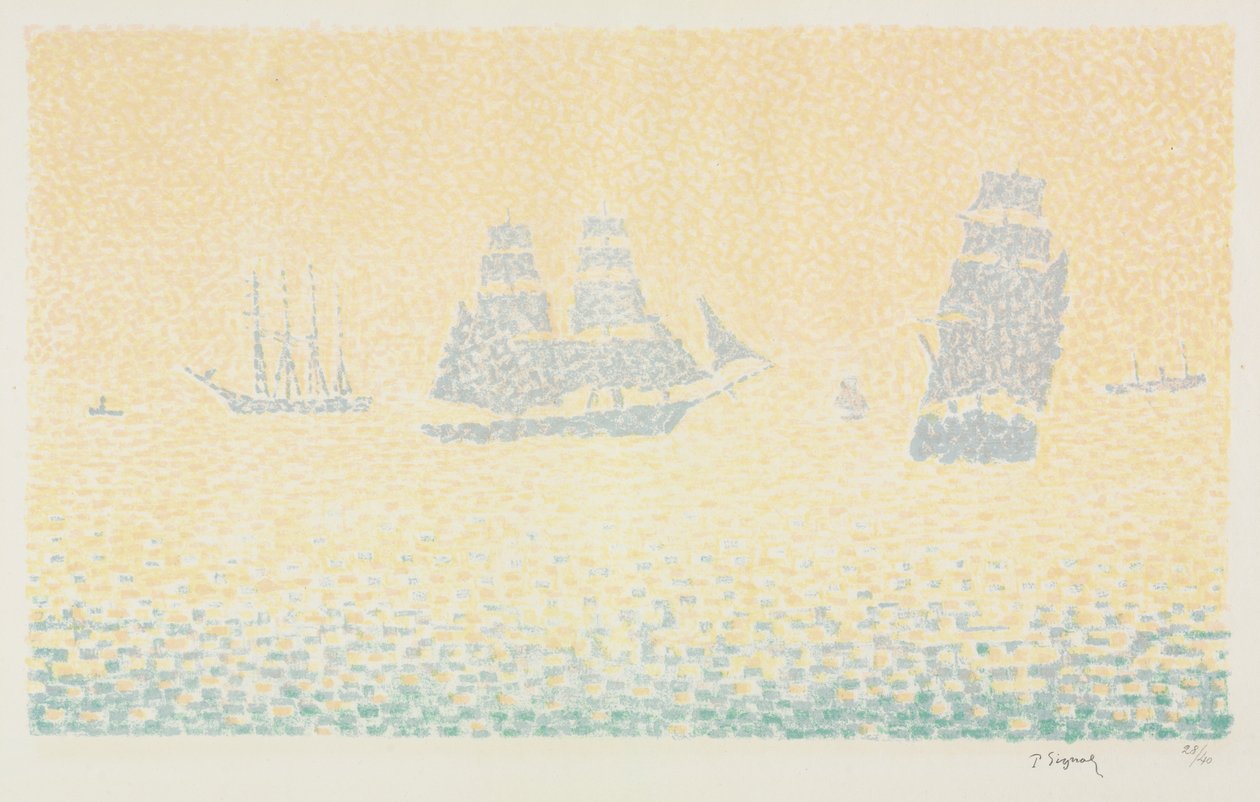 Boote von Paul Signac