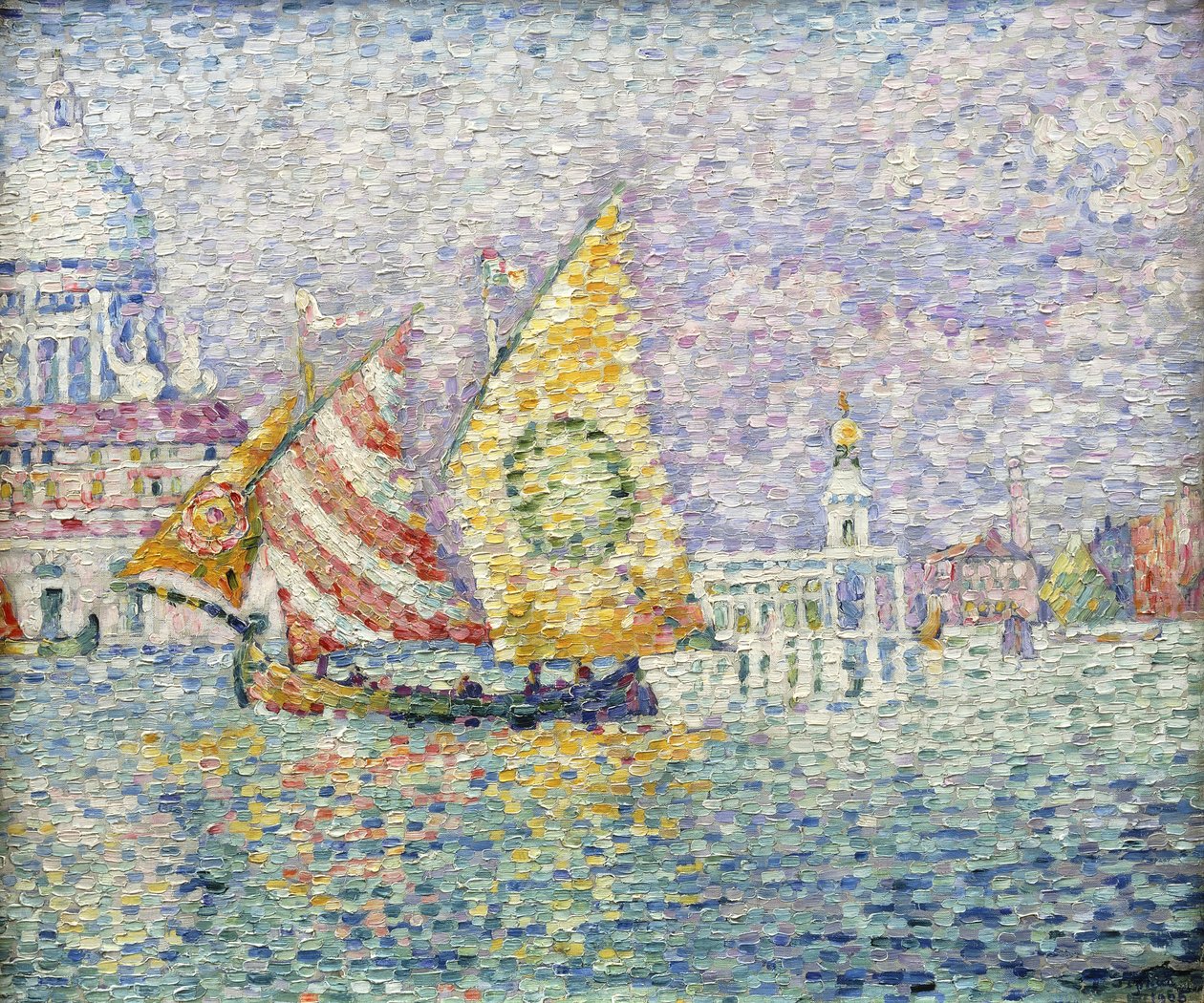 Bragozzo, Venedig, 1905 von Paul Signac