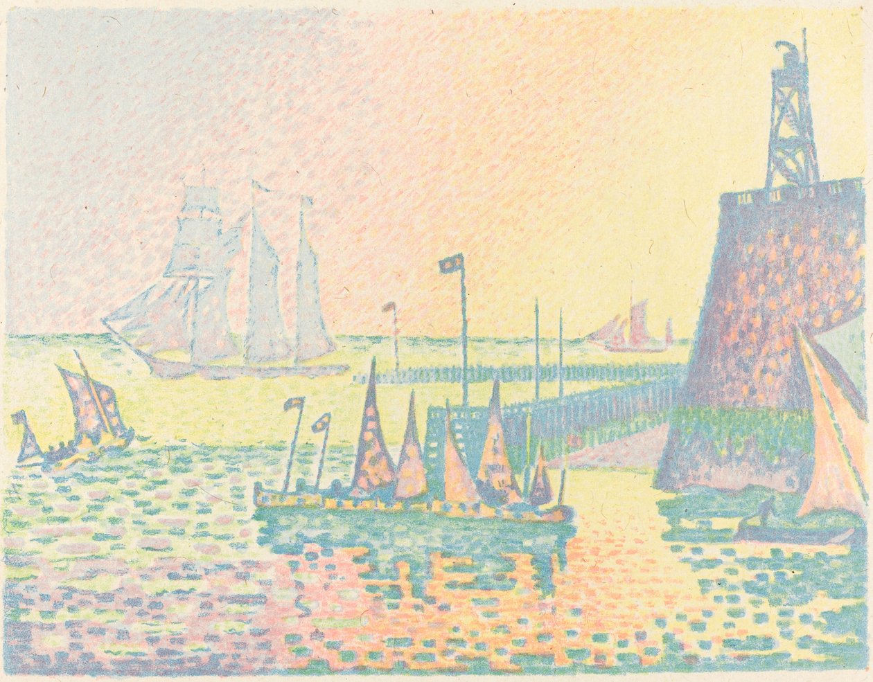 Abend von Paul Signac