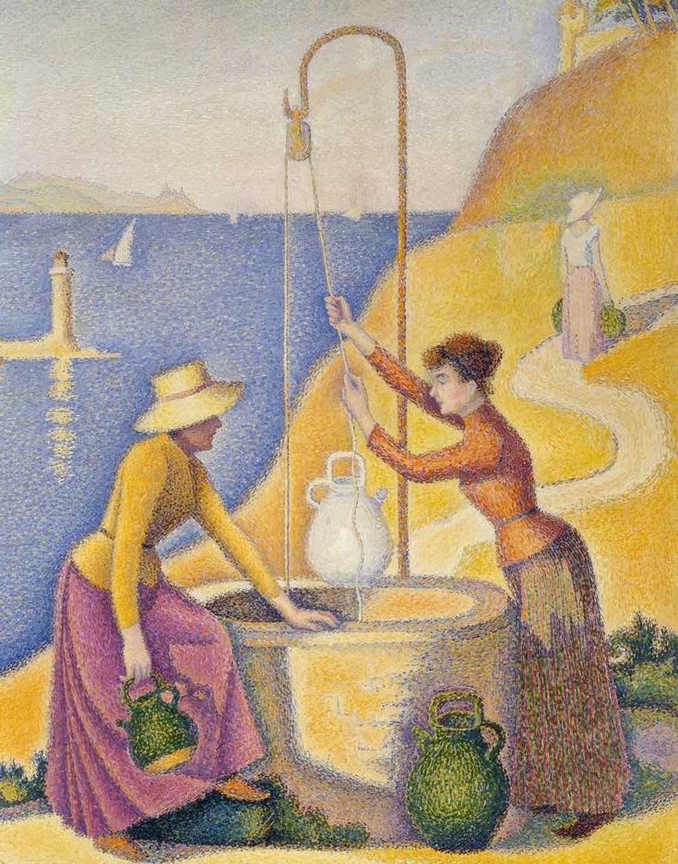 Femmes au puits (Opus 238) von Paul Signac