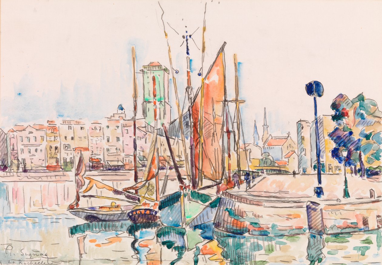 La Rochelle von Paul Signac