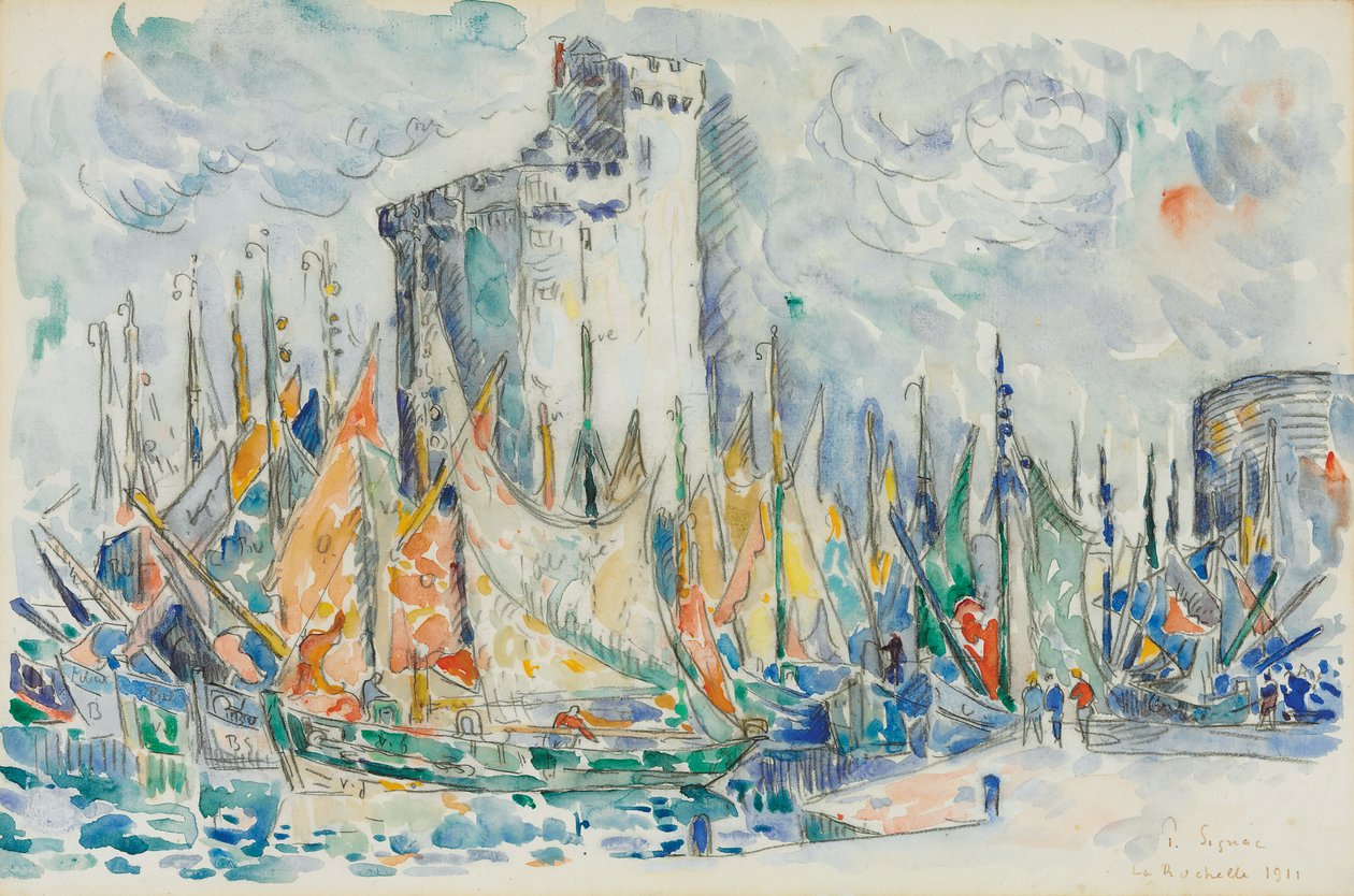 La Rochelle, 1911 von Paul Signac