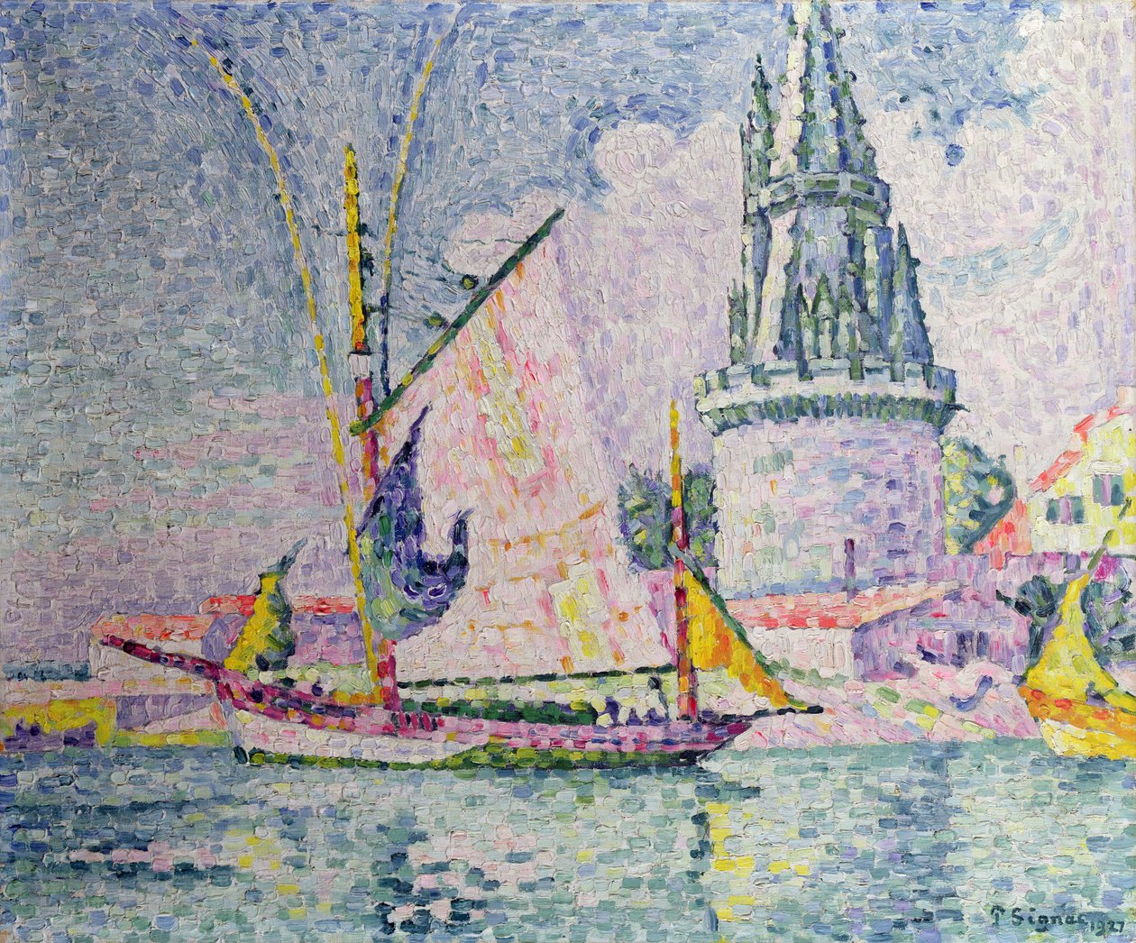 La Rochelle, der Quartiermeisterturm von Paul Signac