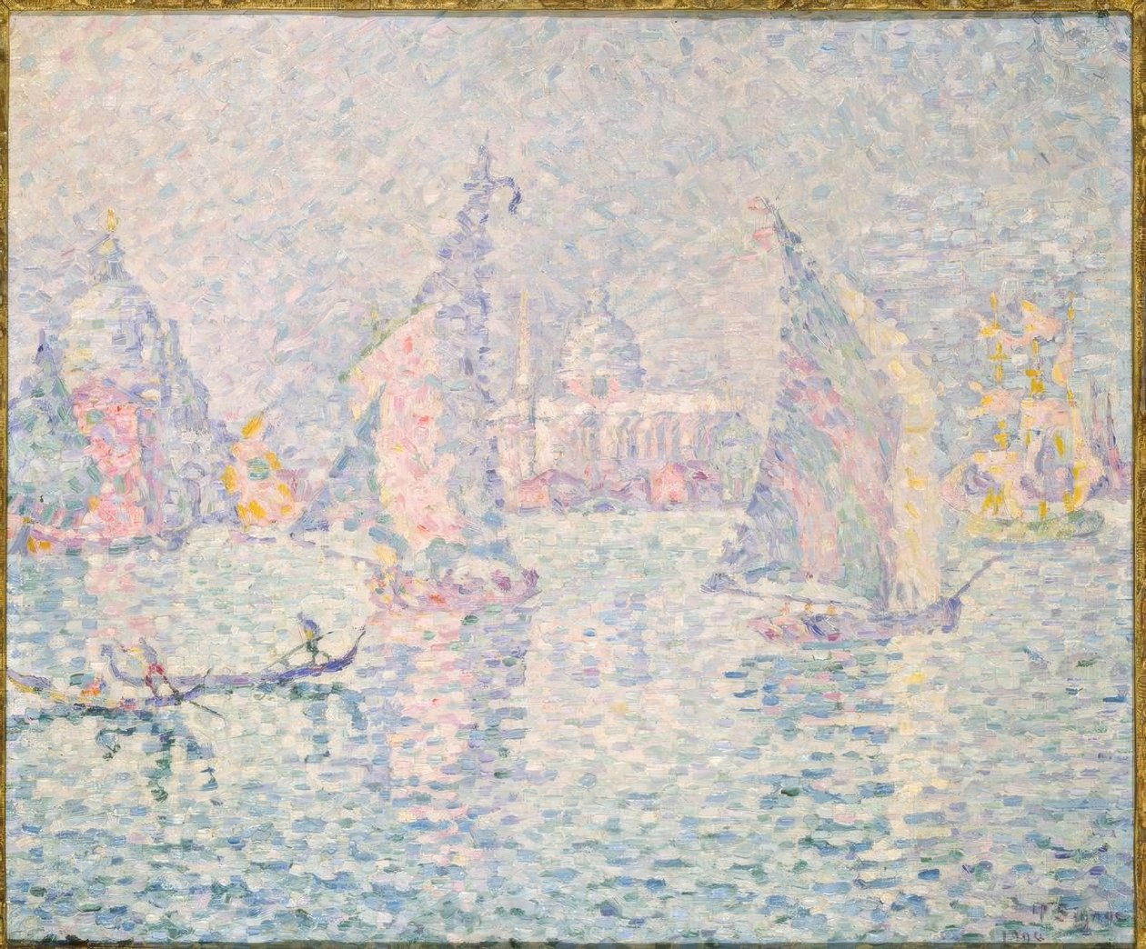 Der grüne Nebel, Venedig von Paul Signac
