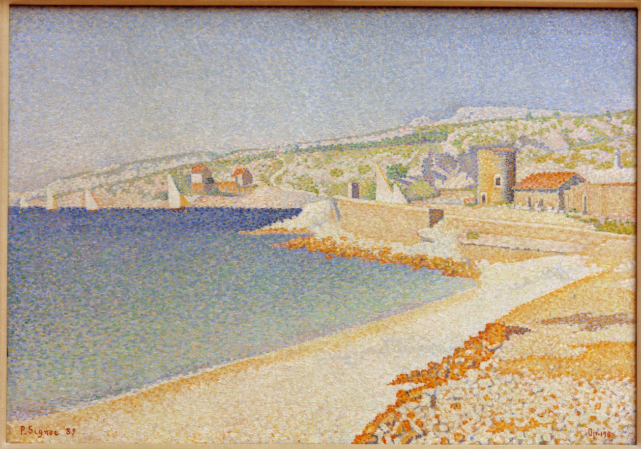 Der Pier von Cassis (Opus 198) von Paul Signac