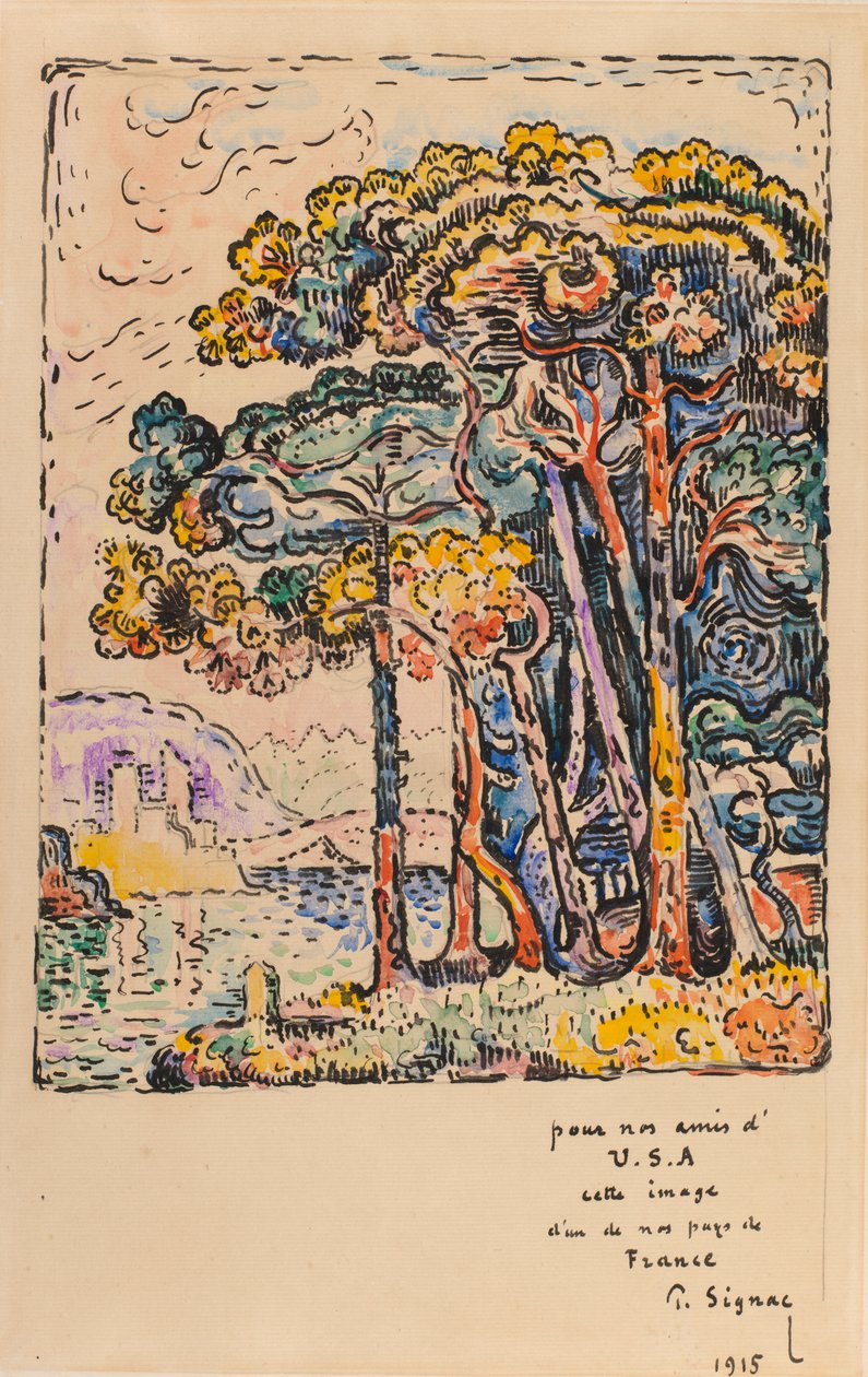 Landschaft von Paul Signac