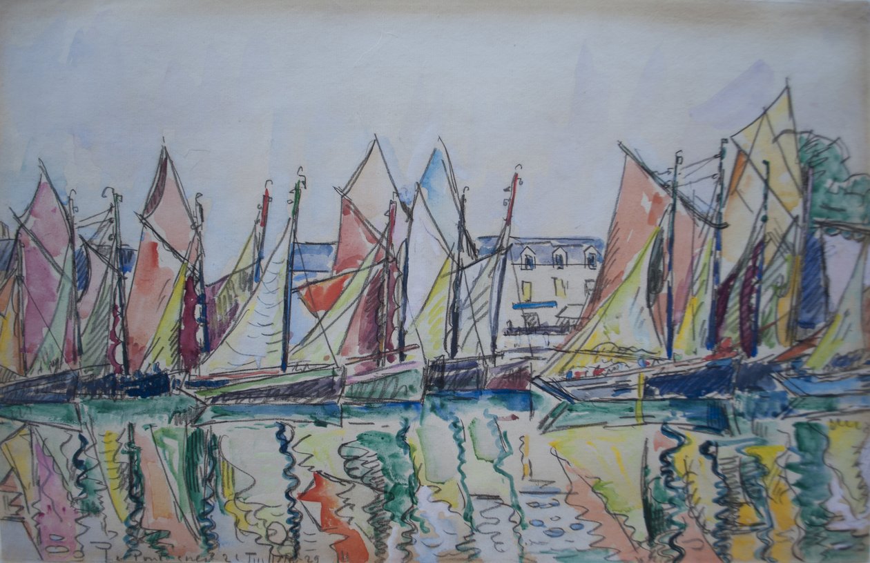 Le Pouliguen von Paul Signac