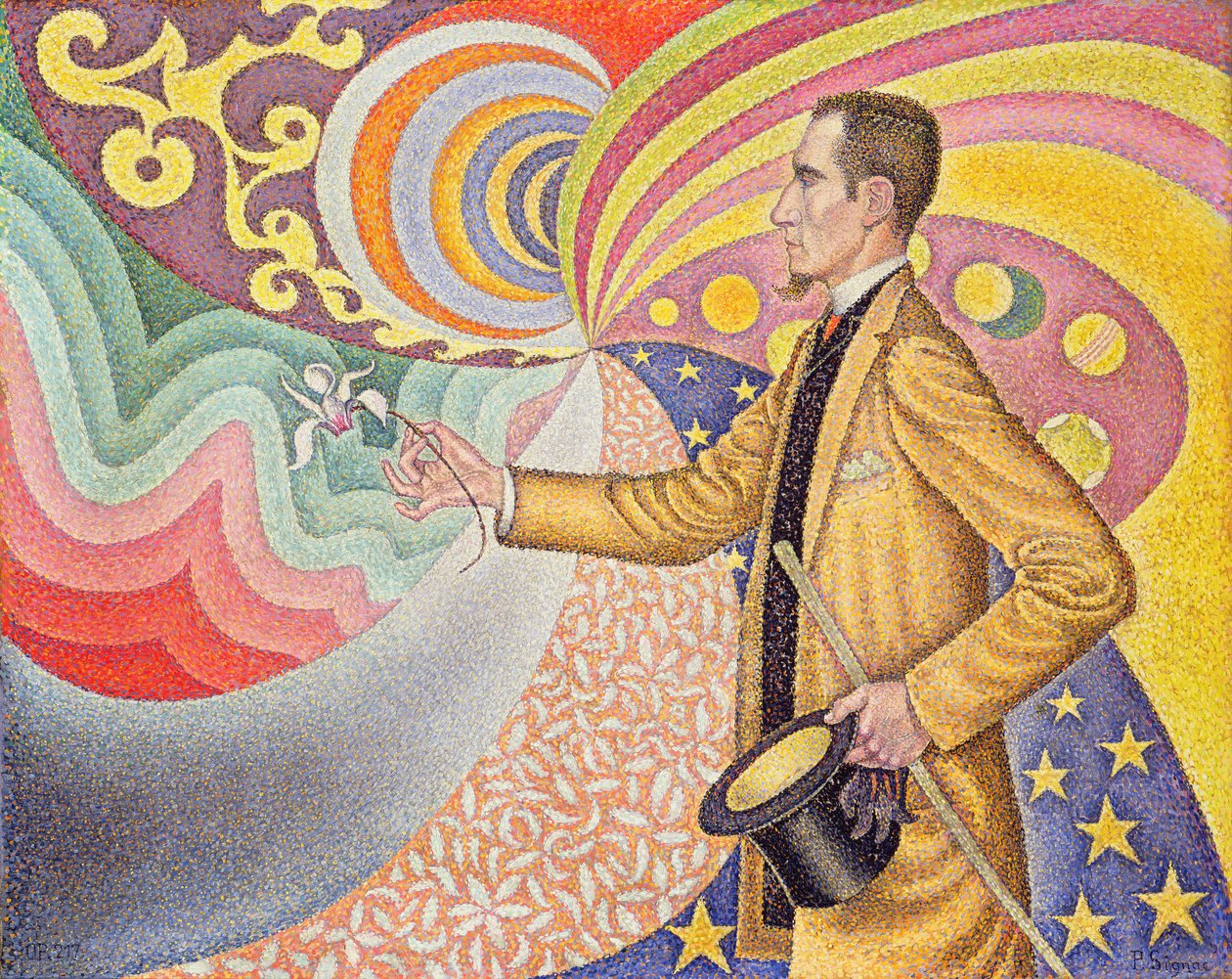 Porträt von M. Félix Fénéon, 1890 von Paul Signac