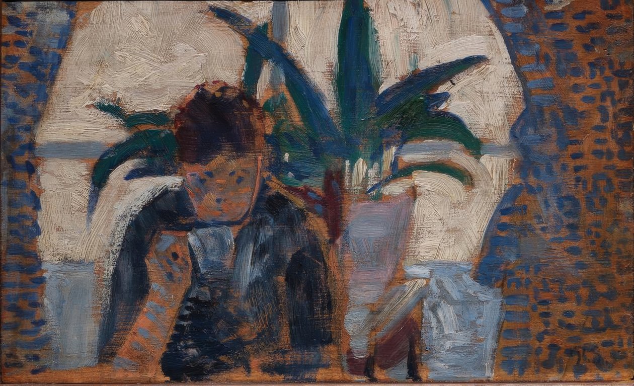Studie zu Das Speisezimmer von Paul Signac