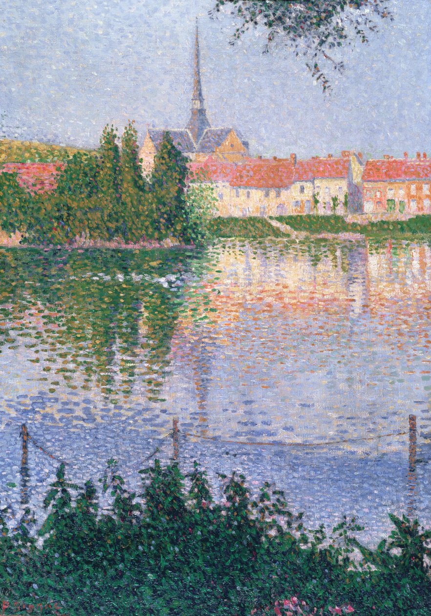 Die Insel bei Lucas nahe Les Andelys von Paul Signac