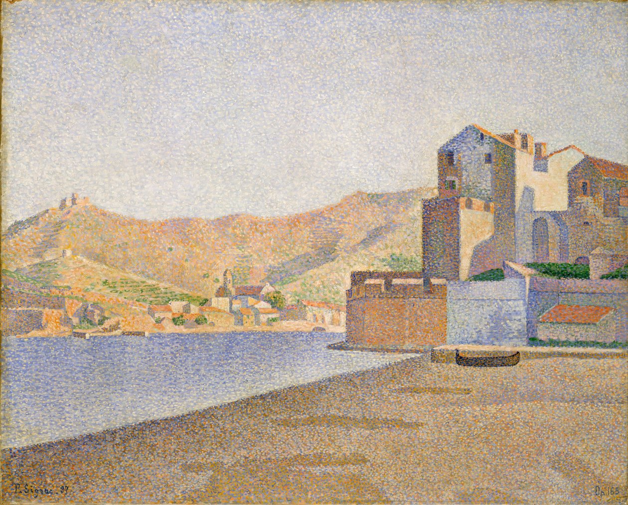 Der Stadtstrand von Collioure, Opus 165 von Paul Signac