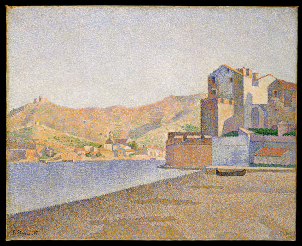 Der Stadtstrand, Collioure, opus 165 von Paul Signac