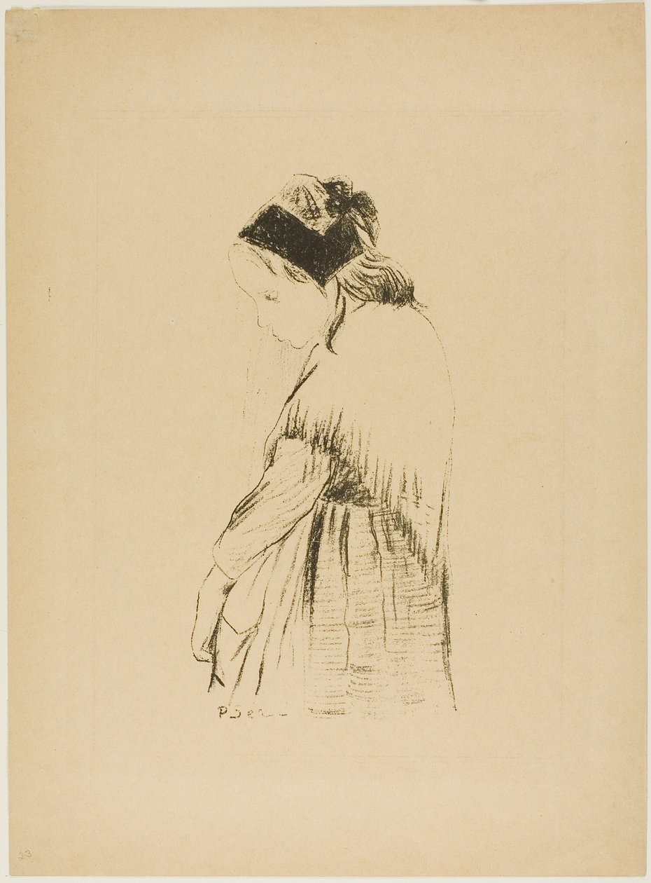 Bretonisches Mädchen von Paul Sérusier
