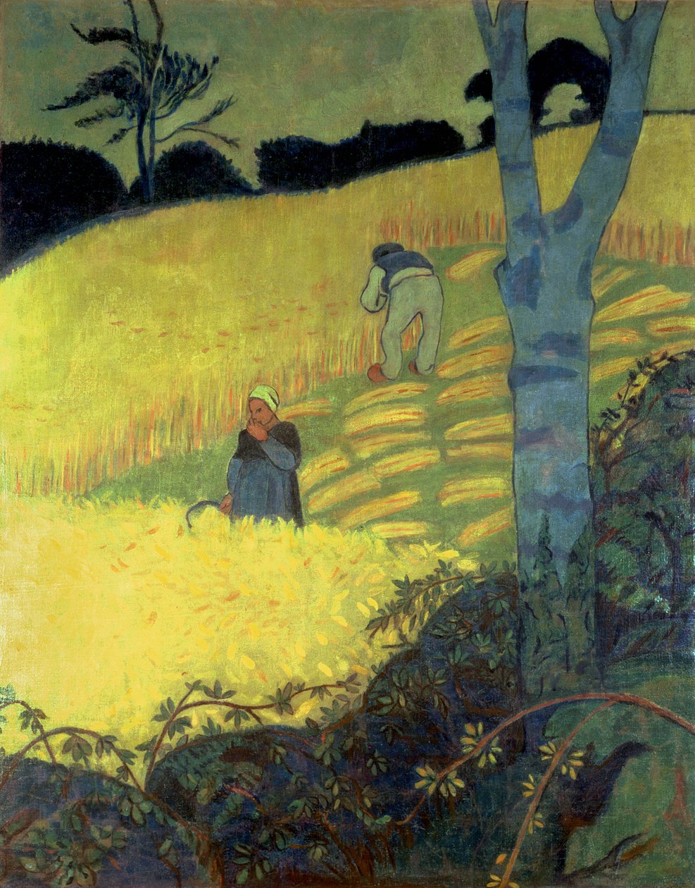 Ernteszene von Paul Sérusier