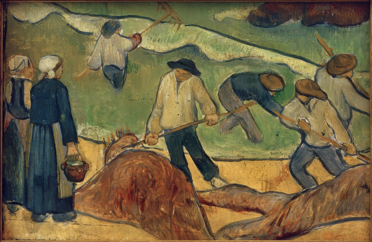 Landschaft mit Tangfischern von Paul Sérusier