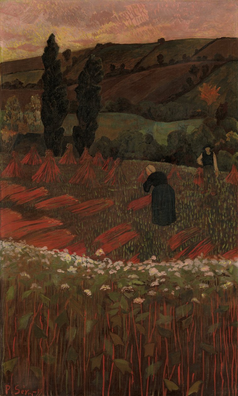 Die Buchweizenernte von Paul Sérusier