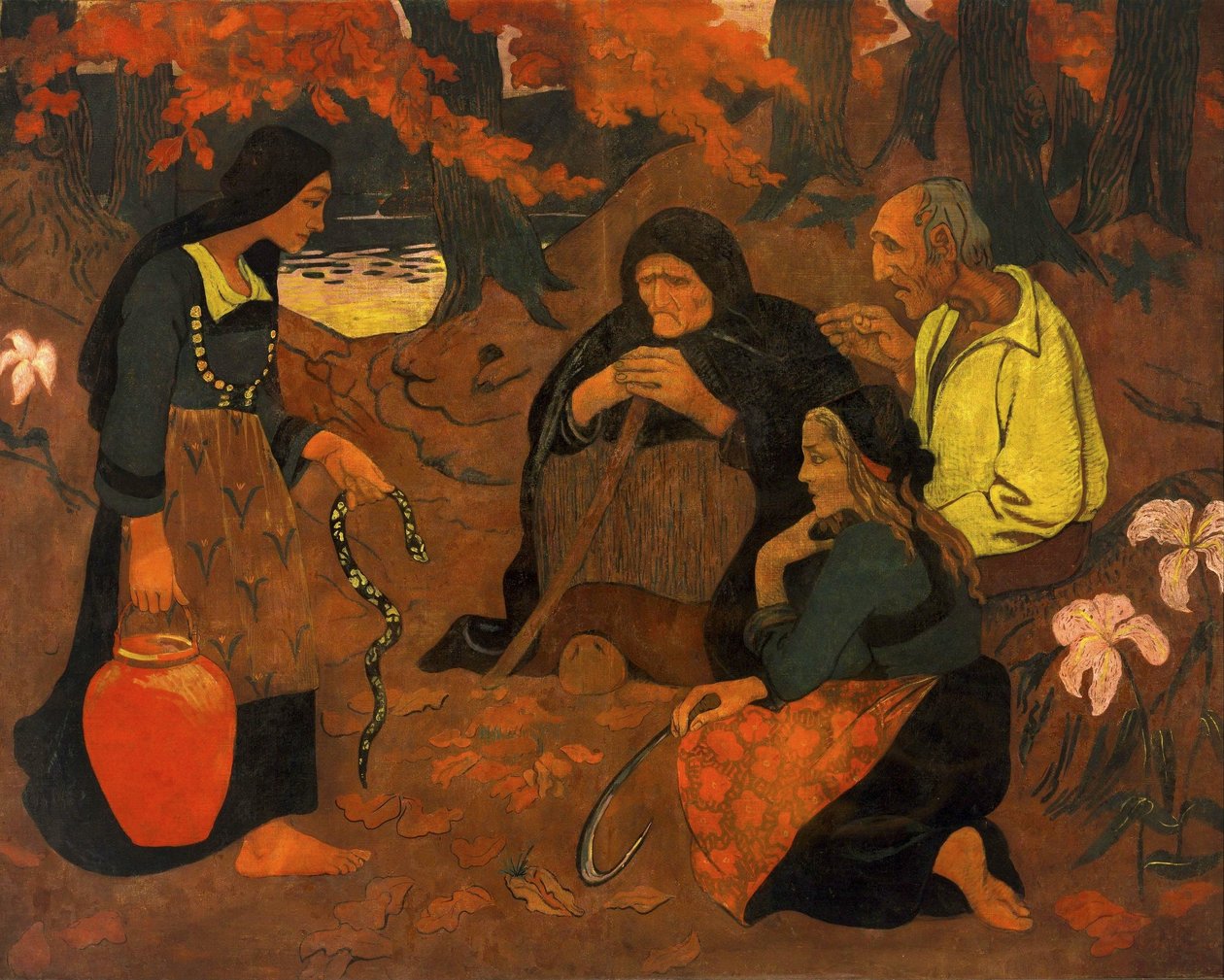 Die Schlangenesser von Paul Sérusier
