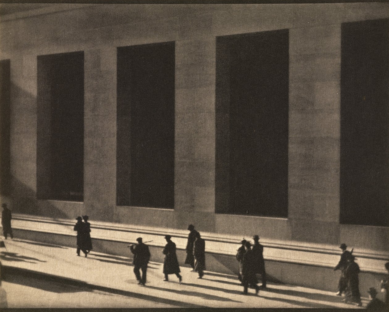 New York (Wall Street) von Paul Strand