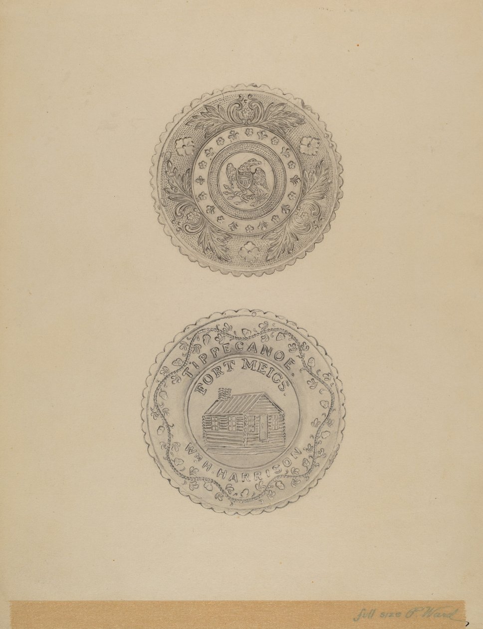 Tassenuntersetzer von Paul Ward