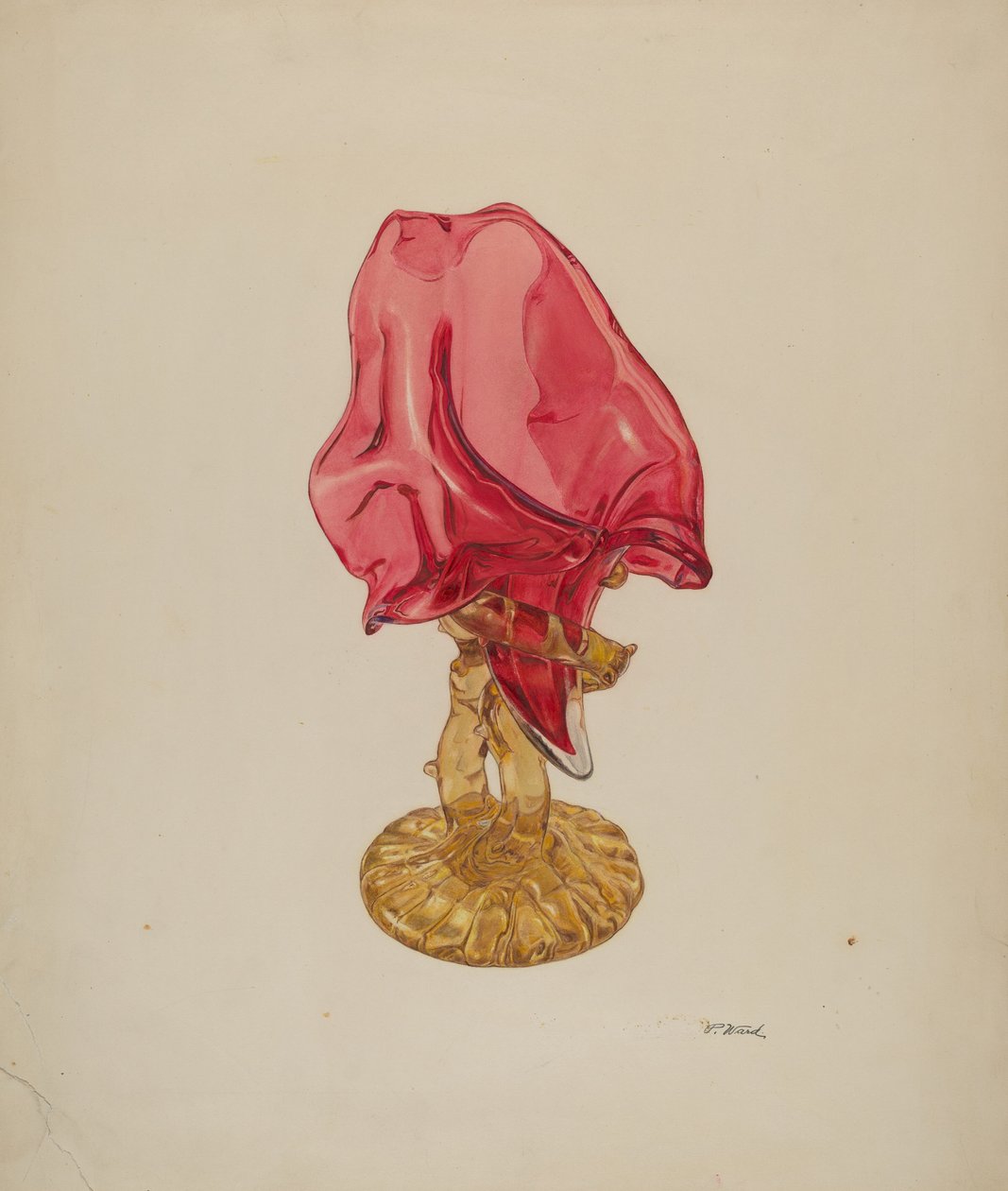 Blumenvase von Paul Ward