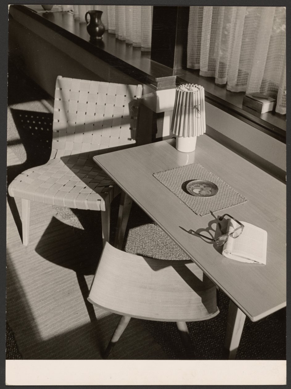 Tisch und Stuhl von Paul Wolff