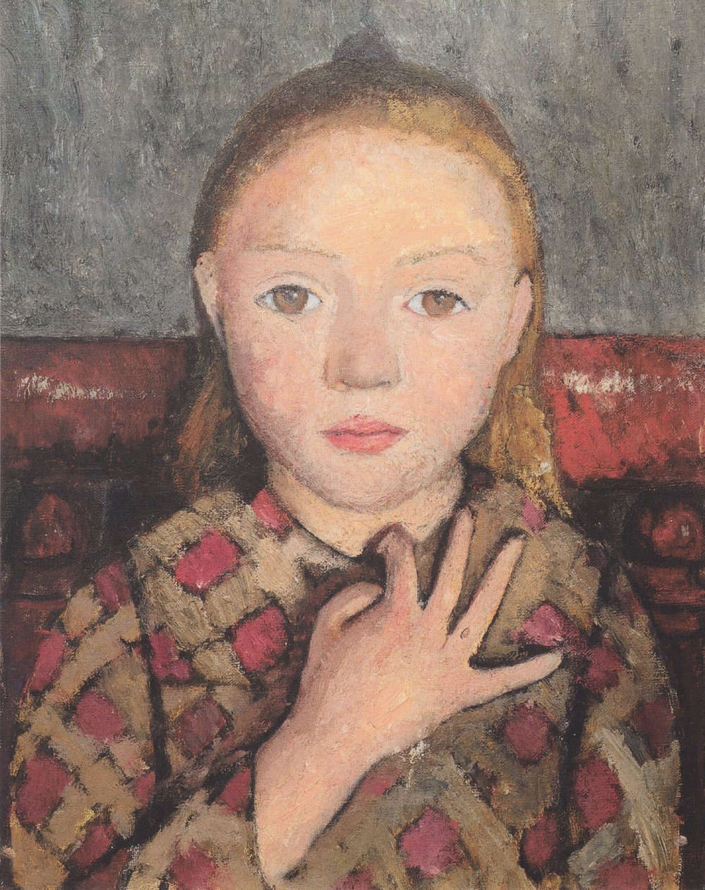 Mädchenbildnis von Paula Modersohn Becker