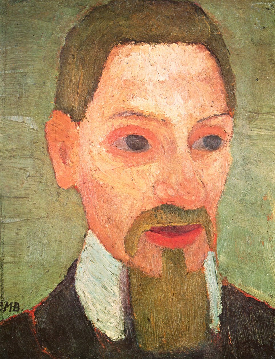 Porträt des Rainer Maria Rilke von Paula Modersohn Becker