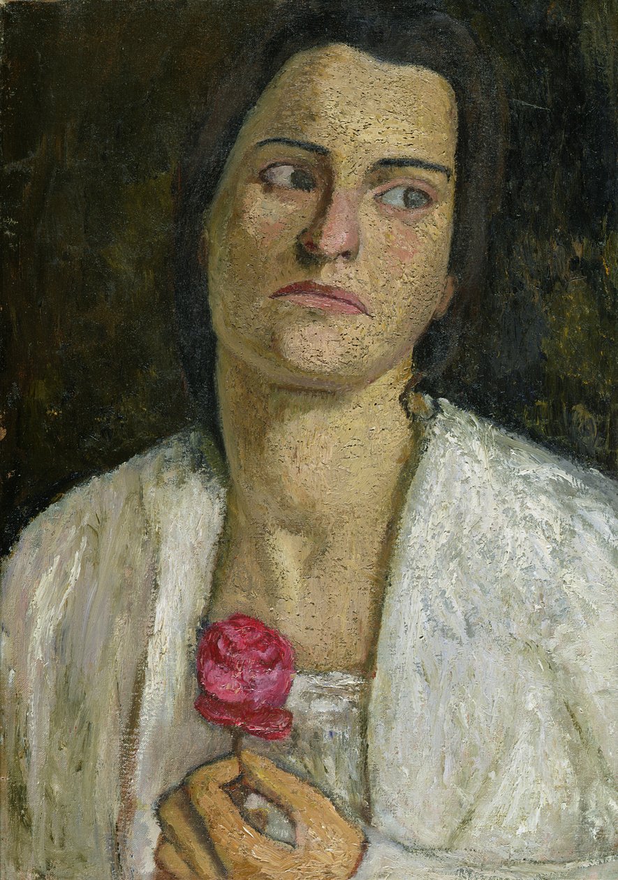 Die Bildhauerin Clara Rilke-Westhoff, 1905 von Paula Modersohn Becker