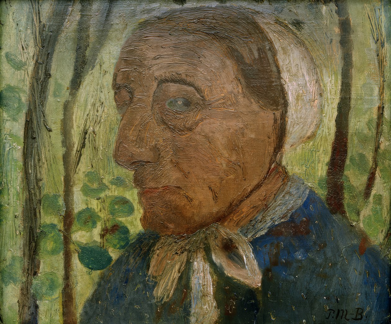 Alte Bäuerin von Paula Modersohn Becker