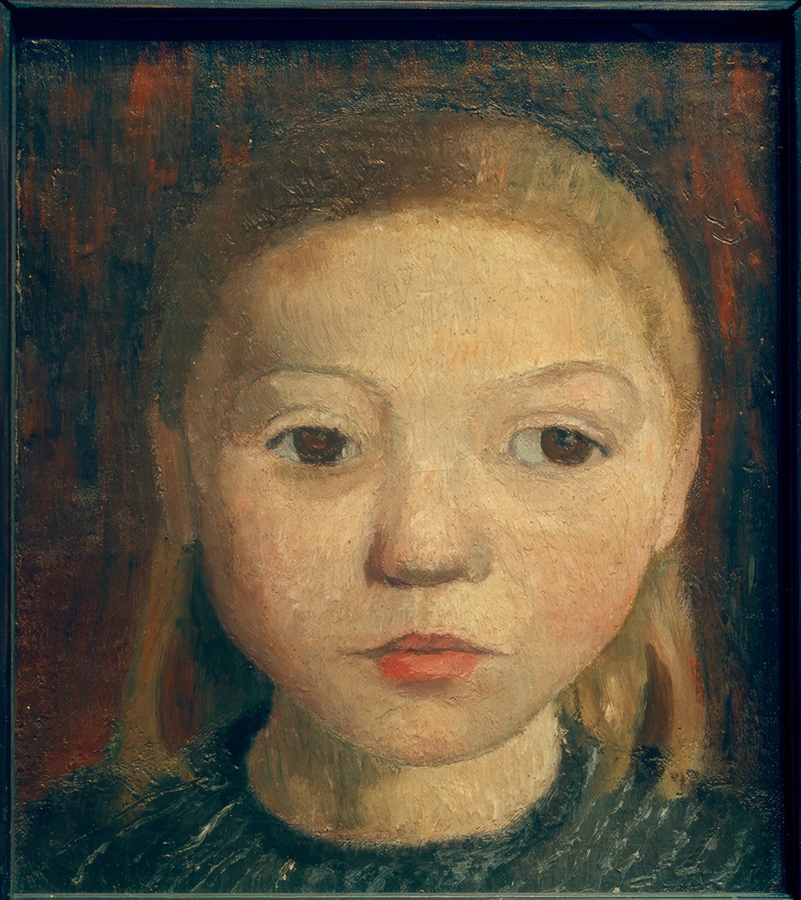 Mädchenkopf von Paula Modersohn Becker