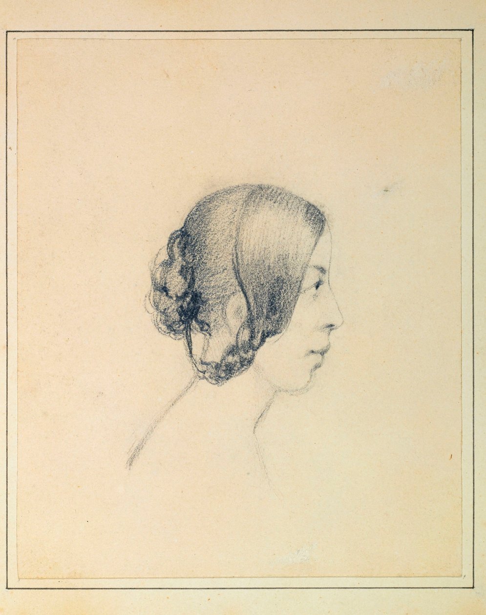 Selbstporträt von Pauline Viardot García