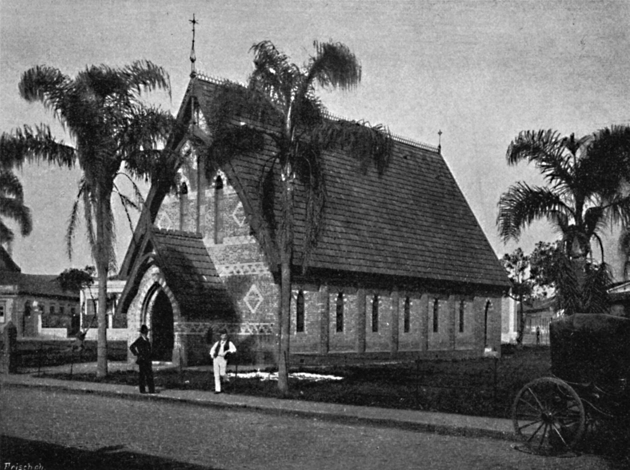 Igreja dos Protestantes, Protestantische Kirche, 1895 von Paulo Kowalsky
