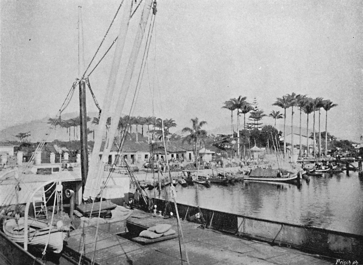 Santos Porto das Canoas, 1895 von Paulo Kowalsky