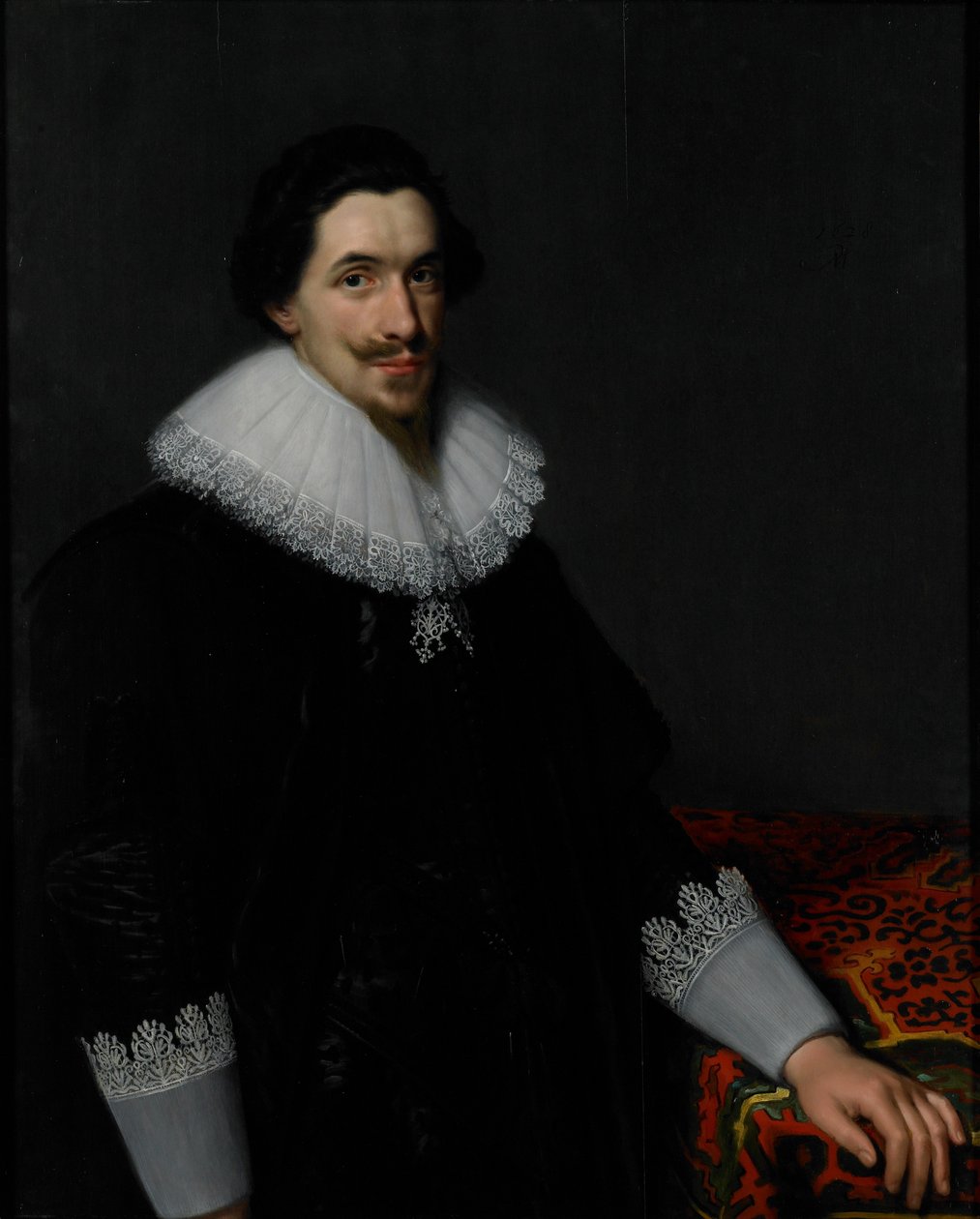 Porträt von Lucas van Voorst, 1628 von Paulus Moreelse