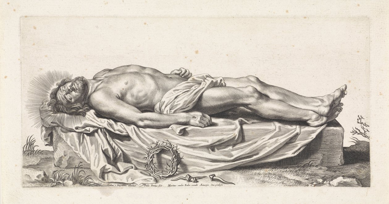 Leichnam des toten Christus von Paulus Pontius