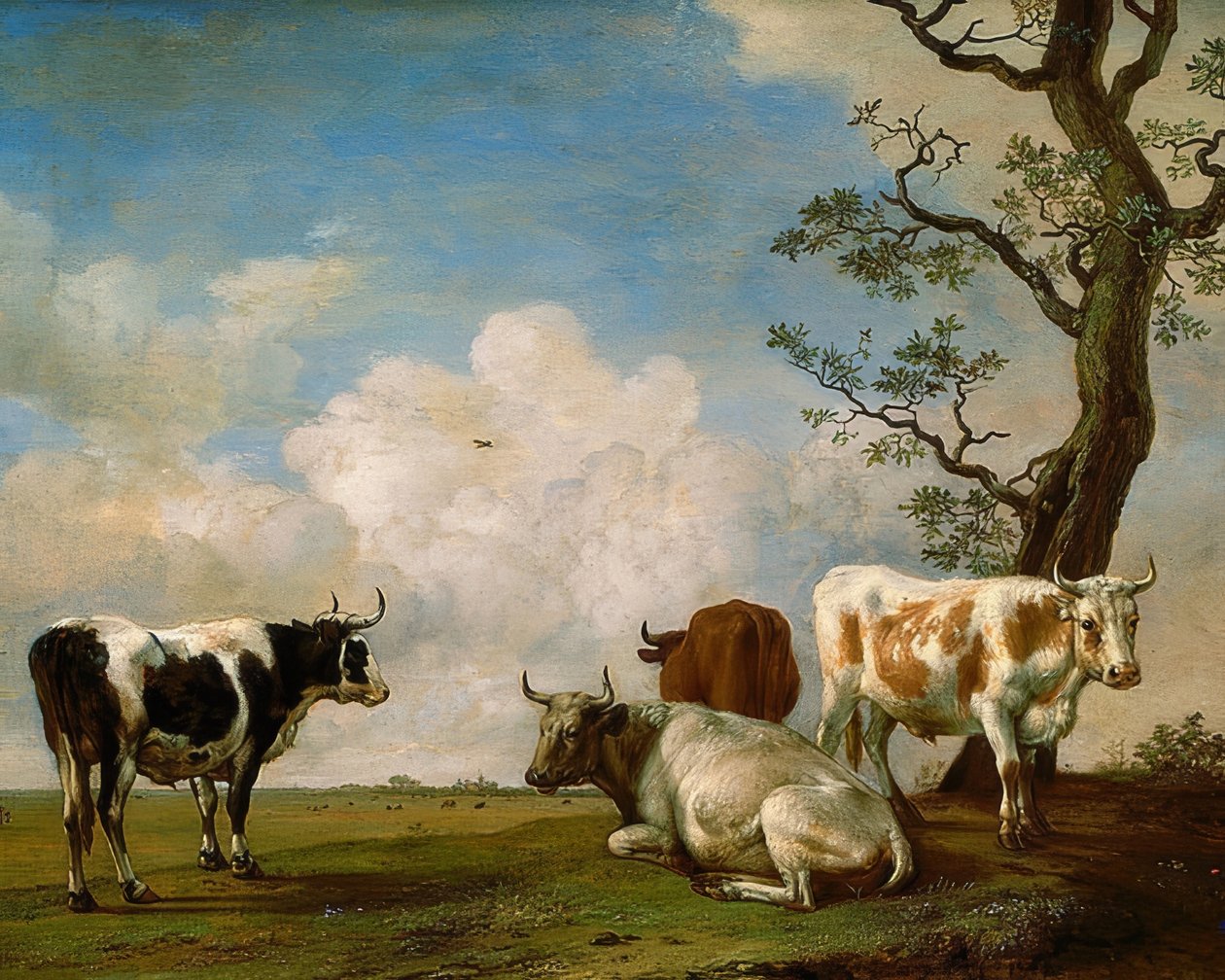 Vier Bullen von Paulus Potter