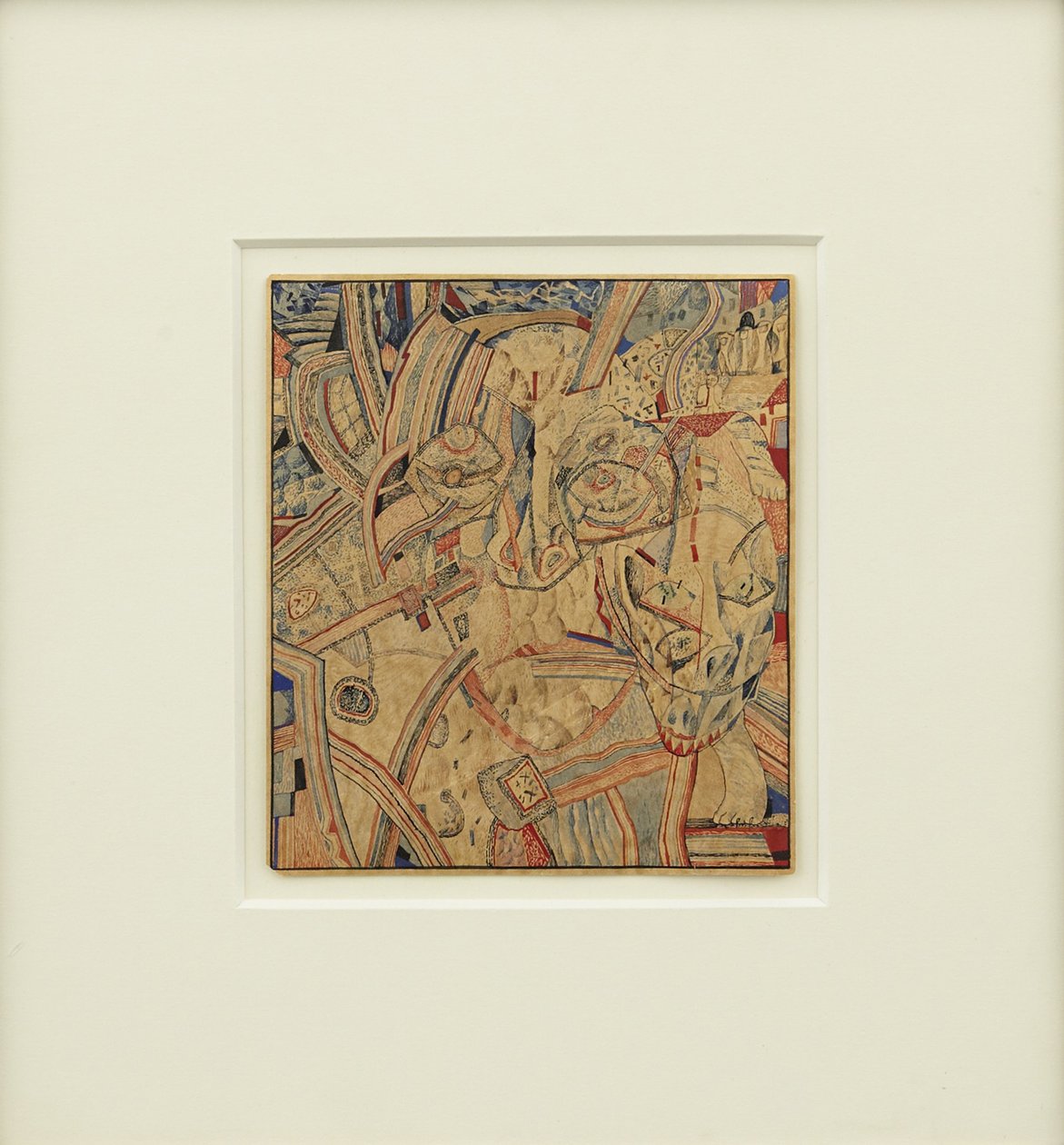 Ohne Titel von Pavel Nikolayevich Filonov