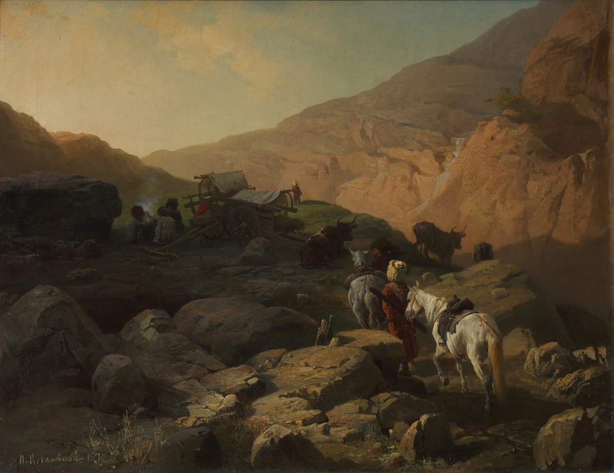 Kaukasus, 1872 von Pavel Osipovich Kovalevsky