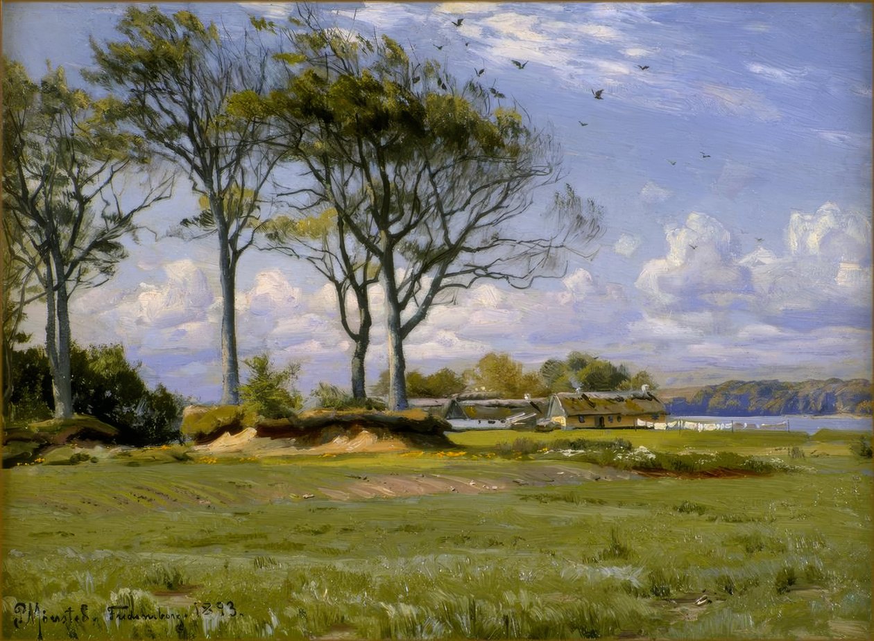 Frühlingslandschaft von Peder Monsted