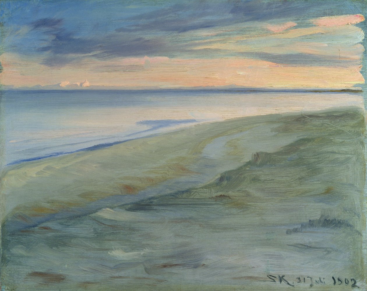 Der Strand, Skagen, 1902 von Peder Severin Krøyer