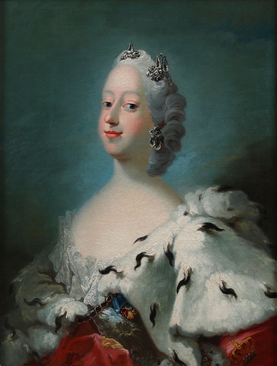 Louise von Großbritannien, Königin von Dänemark von Peder Als