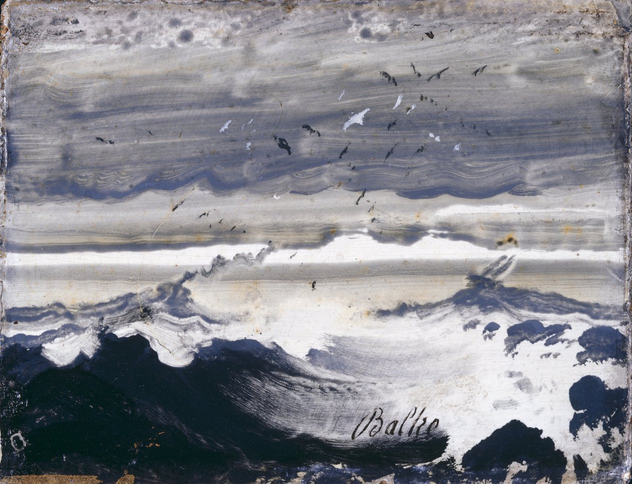 Stürmische See von Peder Balke