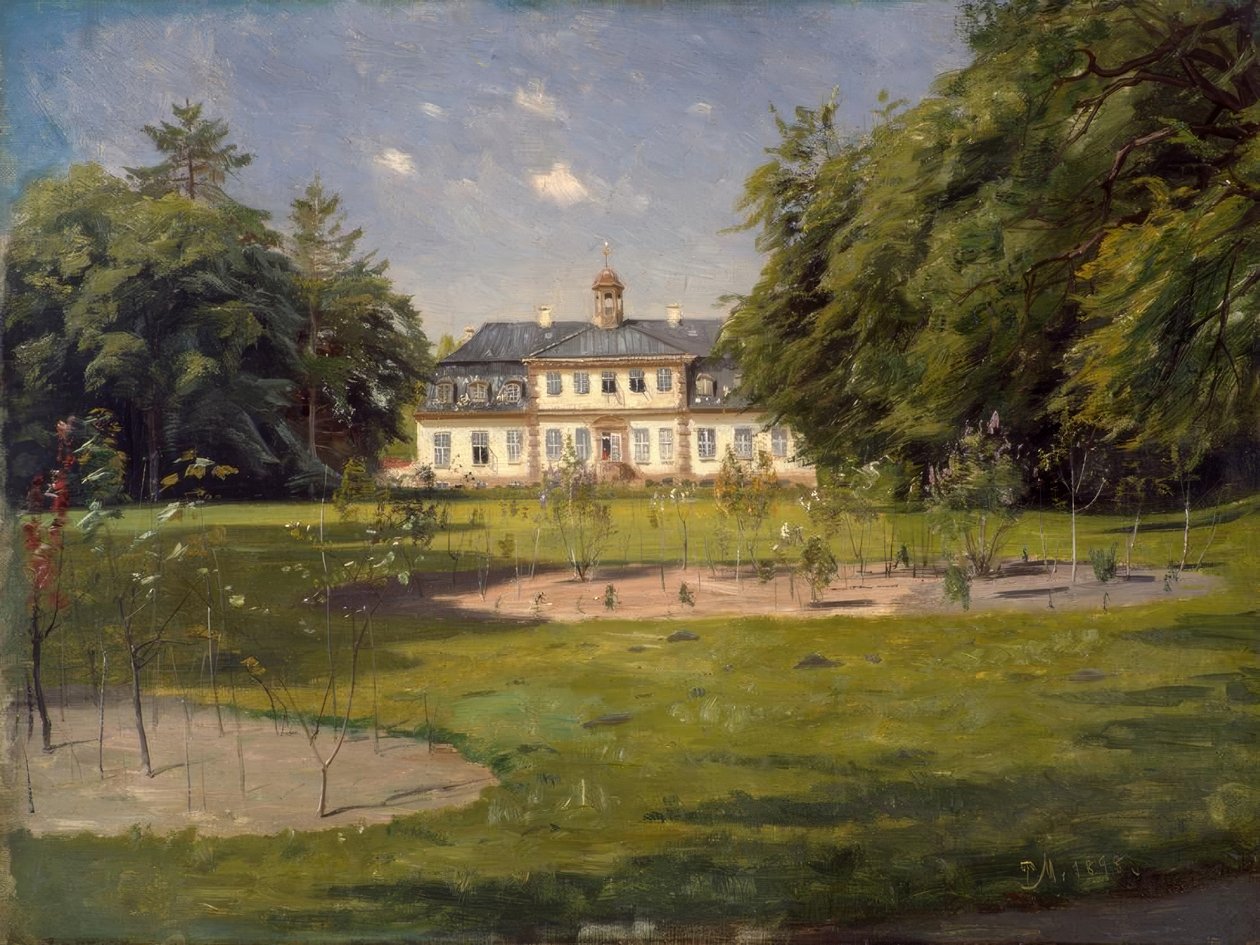 Schloss Sorgenfri von Peder Monsted